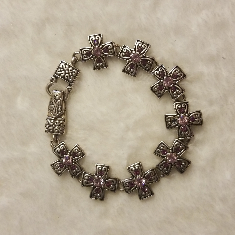 PD Premier Designs Cross Bracelet